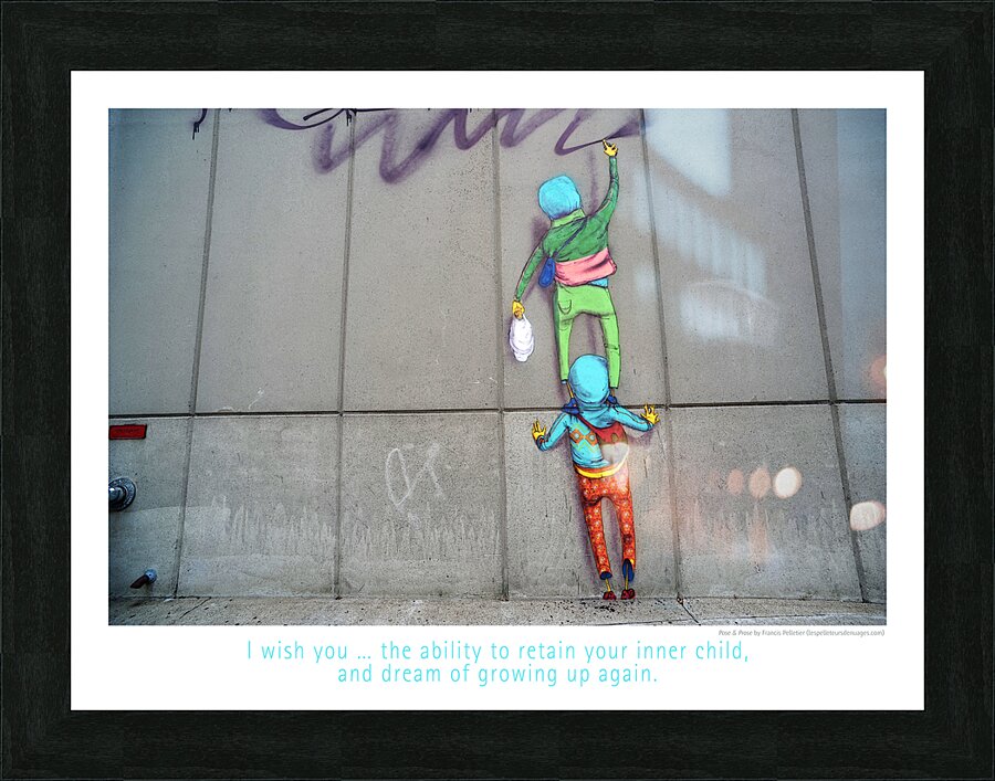 THE LITTLE GIANTS Picture Frame print