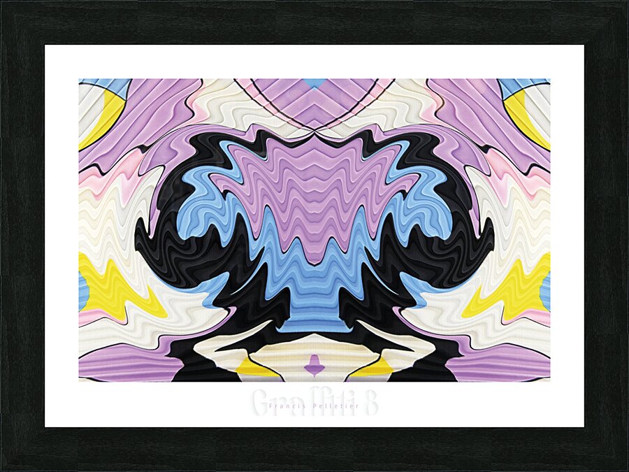 GRAFFITI 8 Picture Frame print