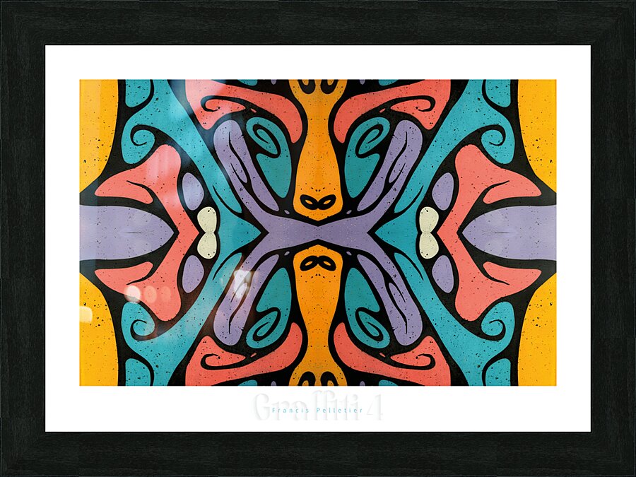 GRAFFITI 4 Picture Frame print
