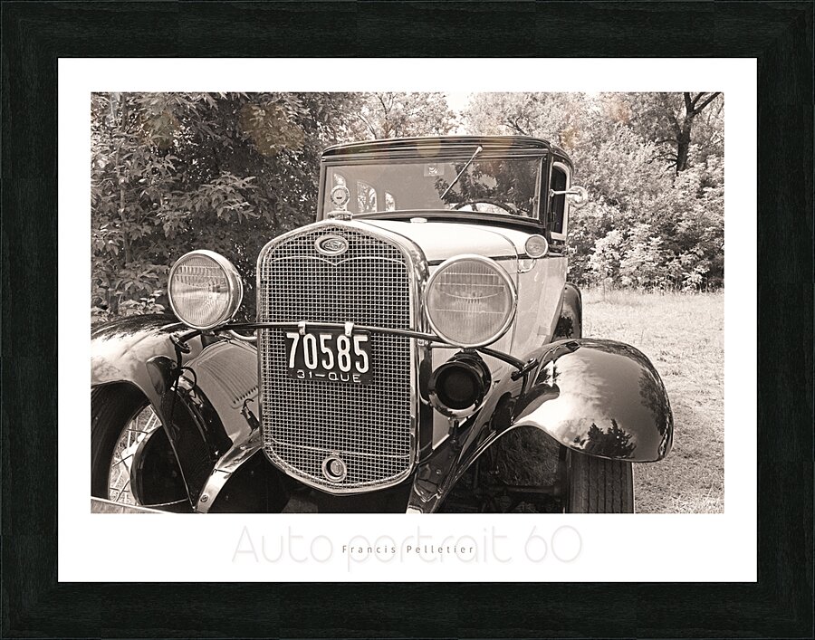 AUTO PORTRAIT 60 Picture Frame print