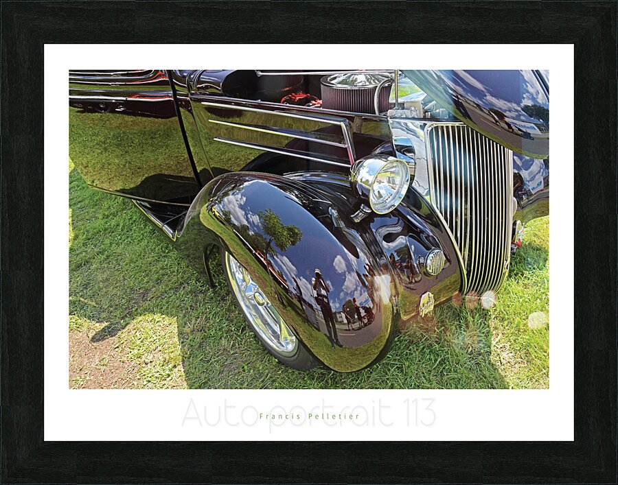 AUTO PORTRAIT 113 Picture Frame print