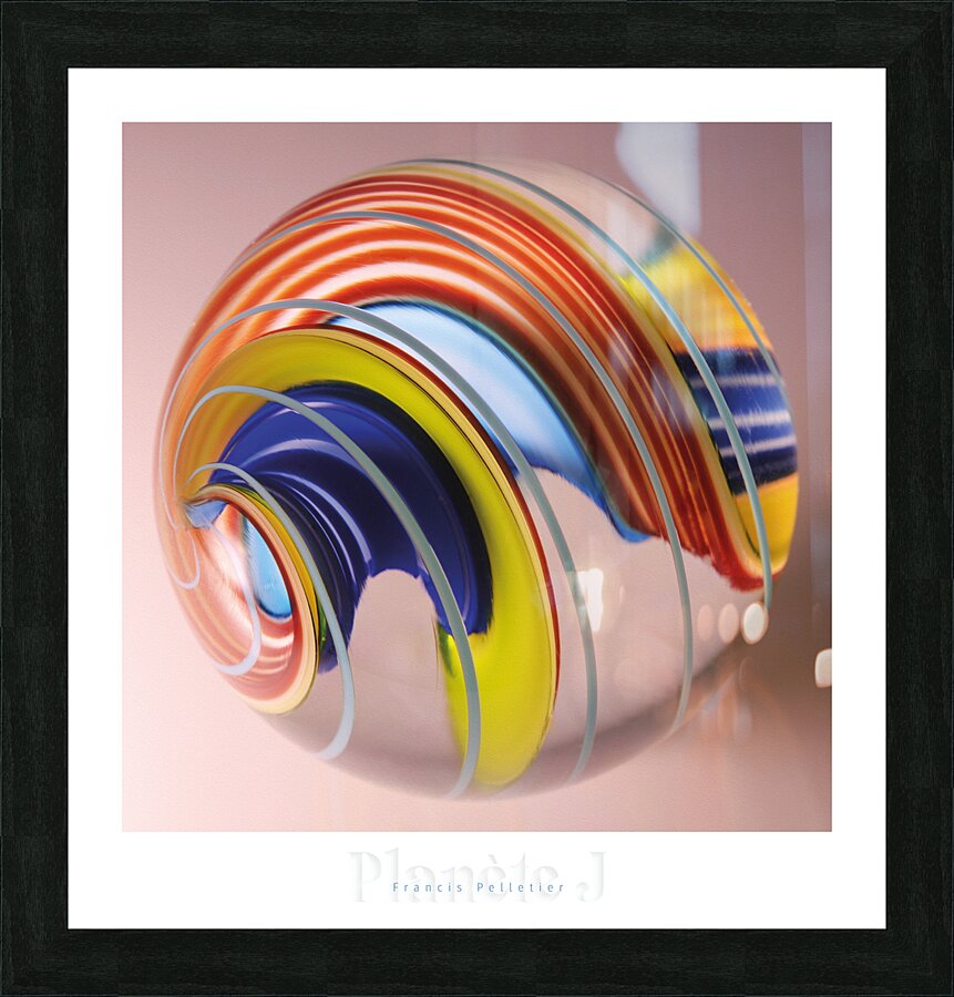 PLANETE J Picture Frame print