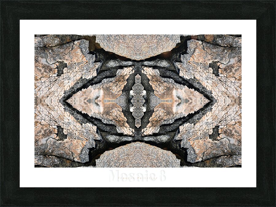 MOSAIC 8 Picture Frame print