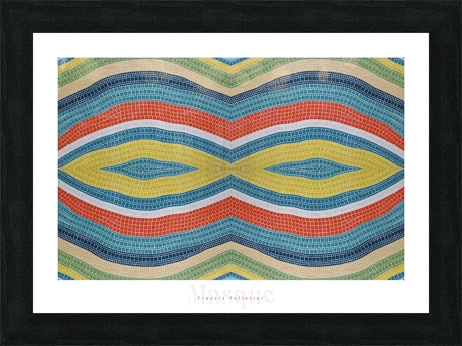 MASQUE Picture Frame print