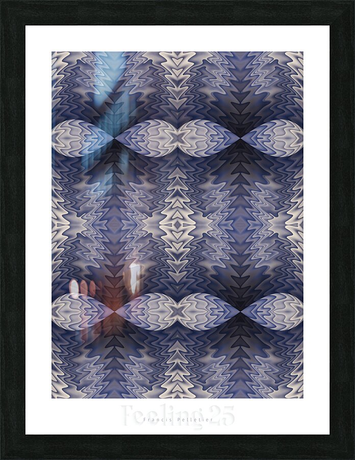 FEELING 25 Picture Frame print