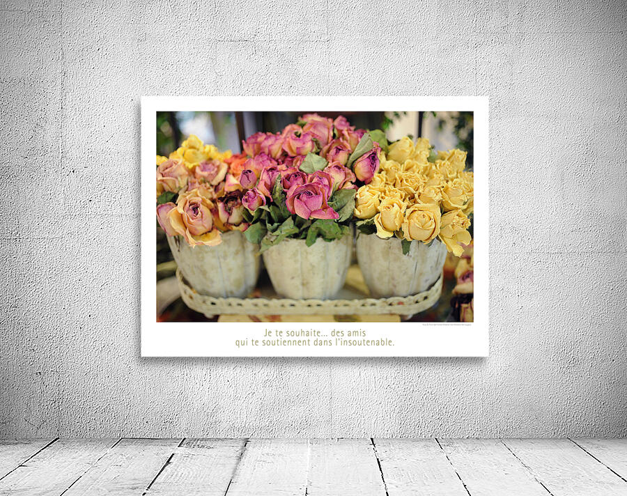 LES ROSES JAUNES Wall Preview