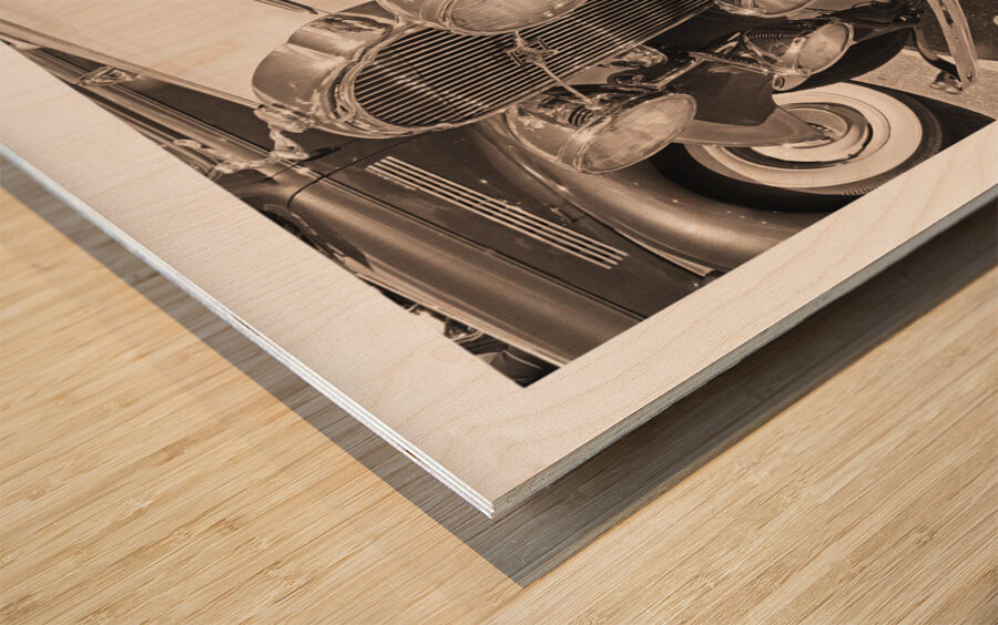 AUTO PORTRAIT 134 Wood print