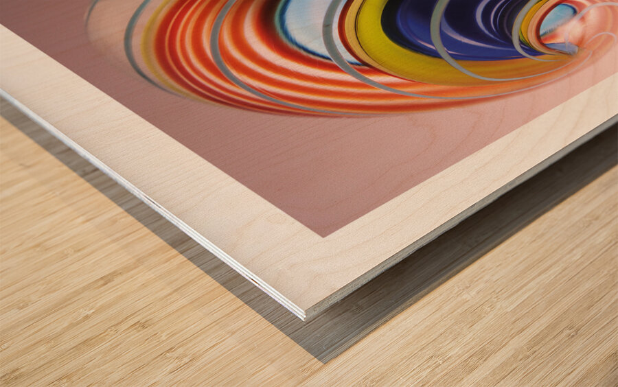 PLANETE J Wood print