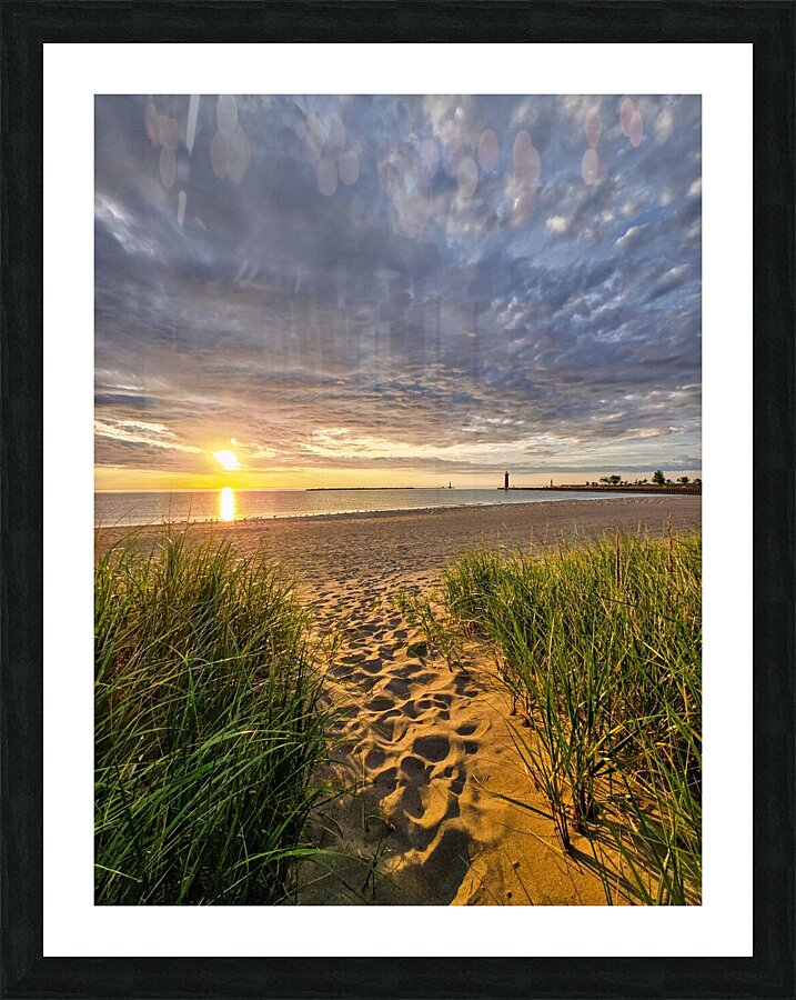 This way to peace Picture Frame print