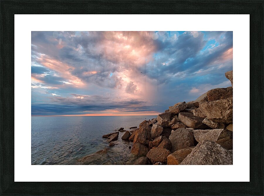 Heavenly 3 Picture Frame print