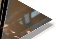 Brown Zone Column. HD Metal print