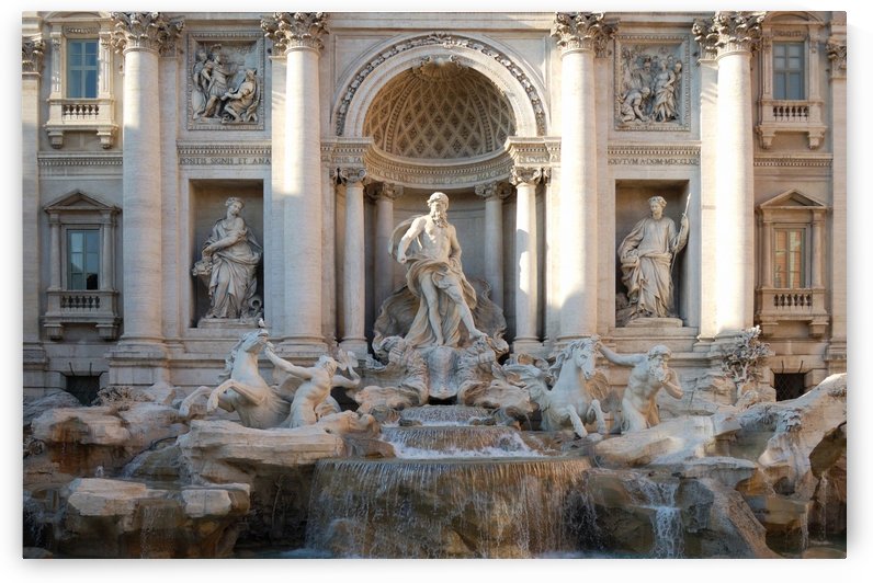 Tivoli Fountain Rome Italy by Morteza Golpoor