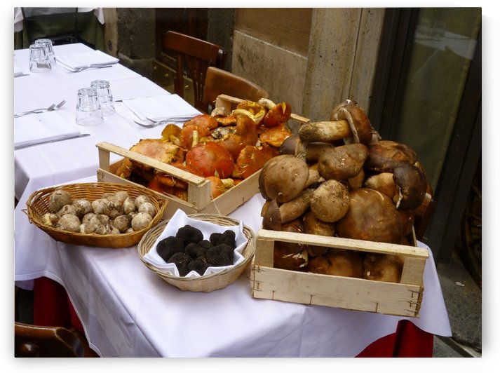 Local Restaurant Rome Italy by Morteza Golpoor