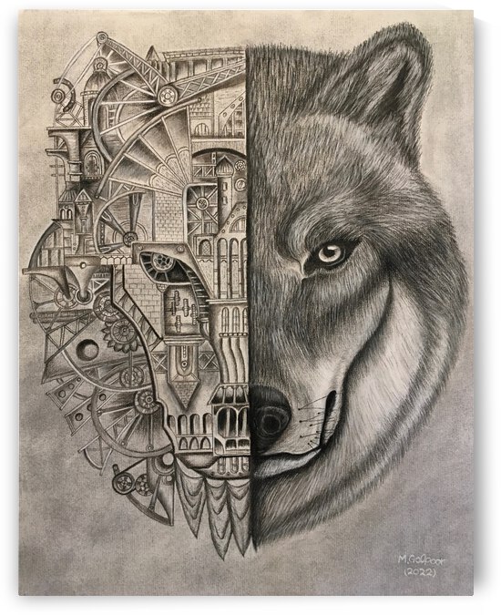 Mechanical Wolf by Morteza Golpoor