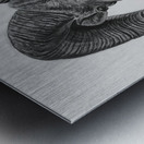 Hornes  Metal print
