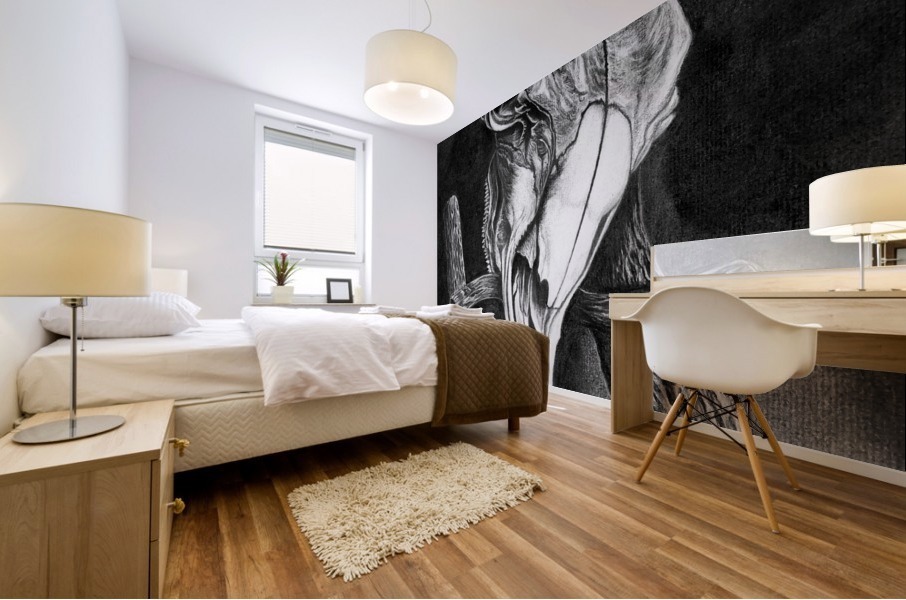 Longhorn  Mural print