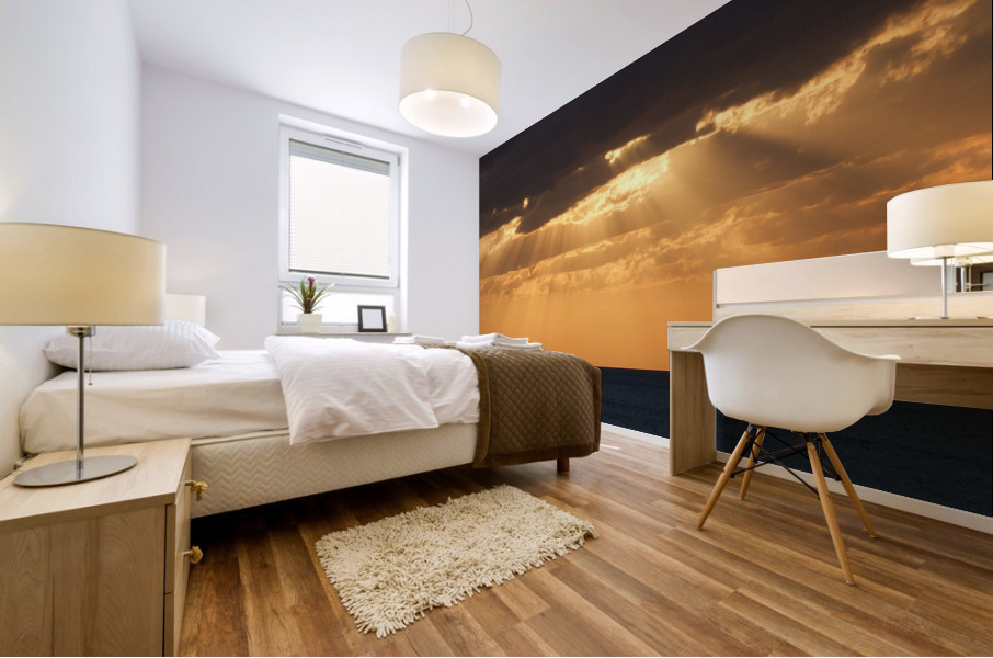 Sunset 4 Mural print