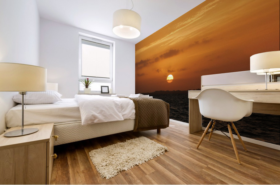 Sunset 3 Mural print