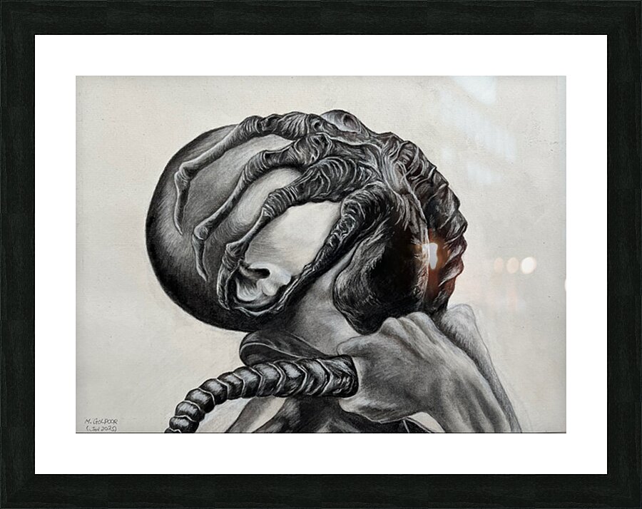 Face Hugger Picture Frame print