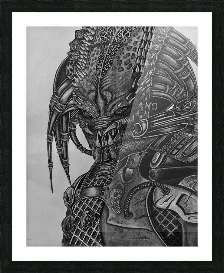 Predator Picture Frame print
