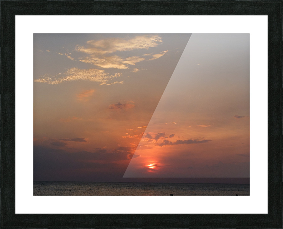 Sunset 8 Picture Frame print