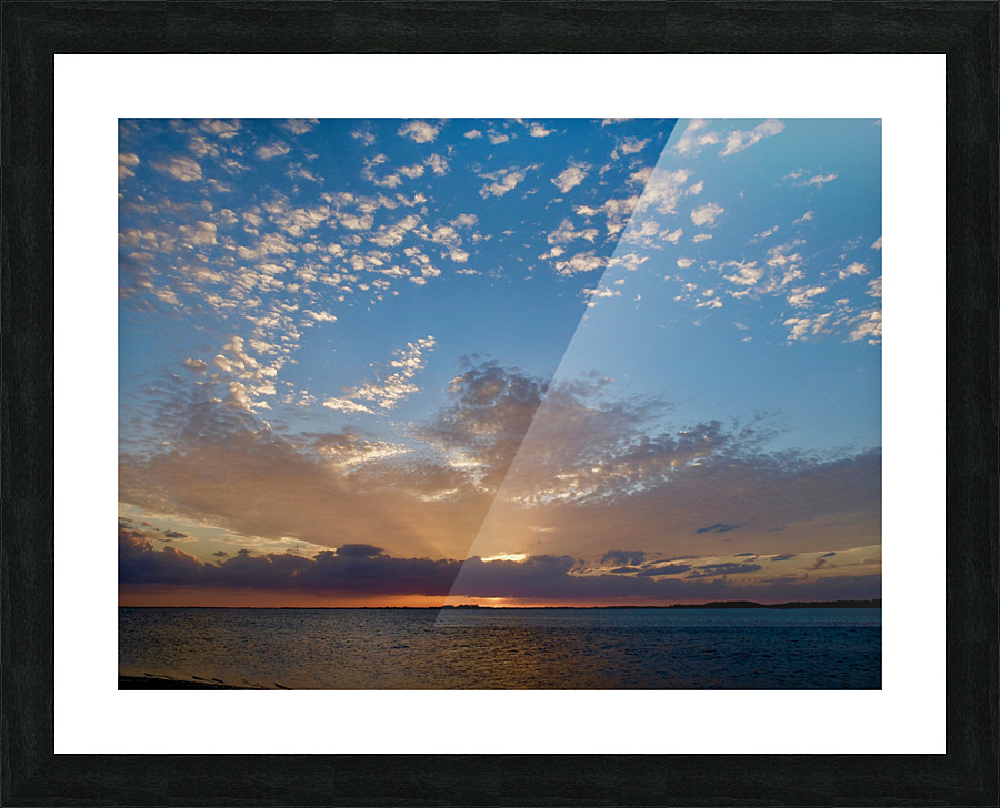 Sunset 7 Picture Frame print
