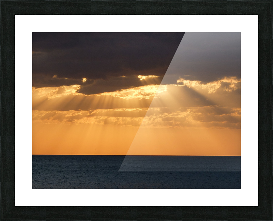 Sunset 4 Picture Frame print