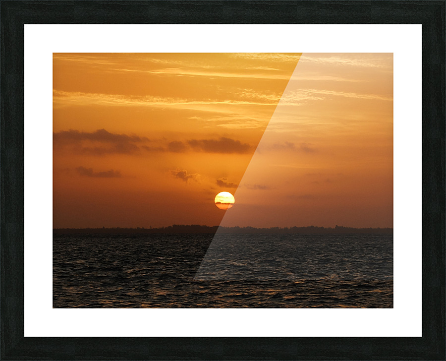 Sunset 3 Picture Frame print