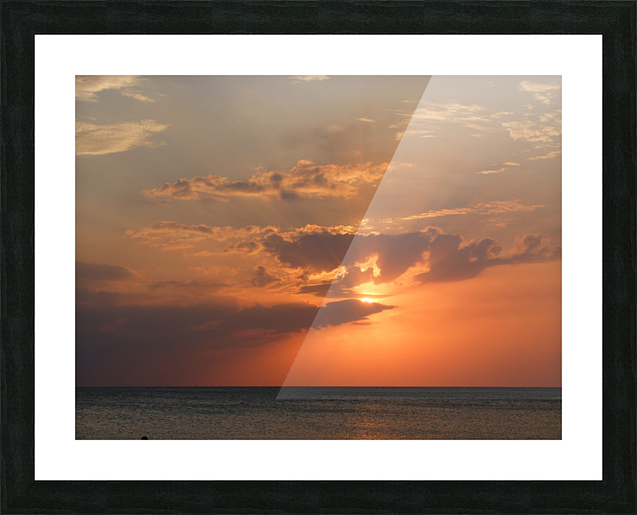 Sunset 2 Picture Frame print