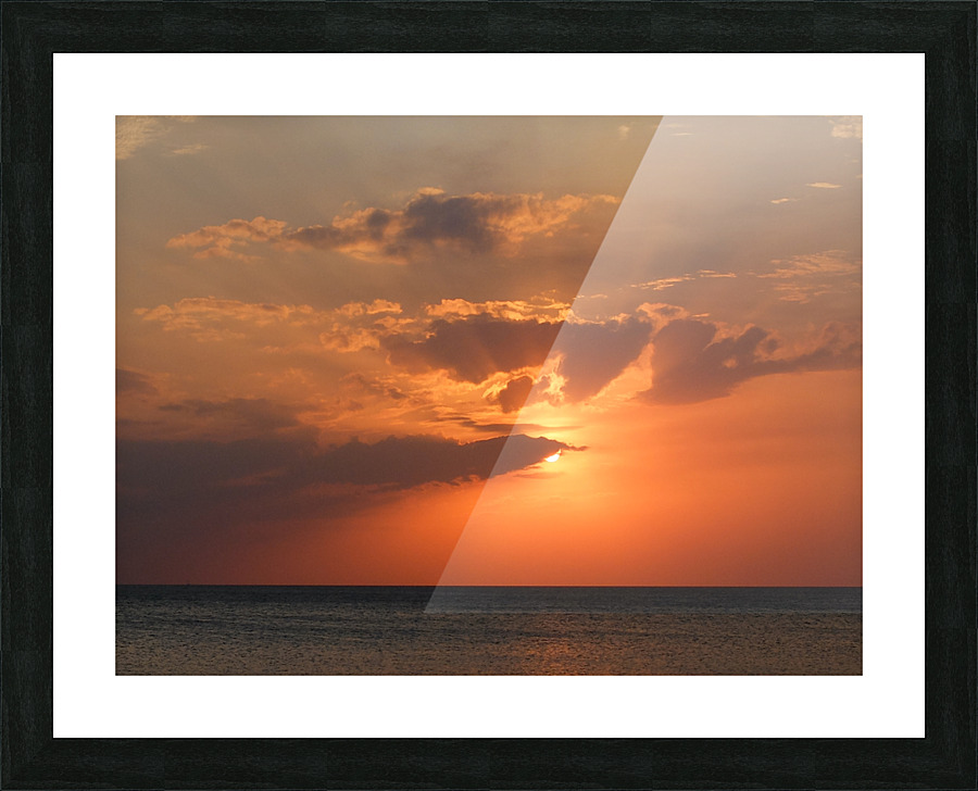 Sunset  1  Picture Frame print