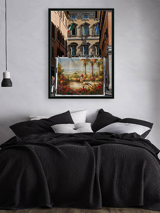 Art Market Rome Italy by Morteza Golpoor