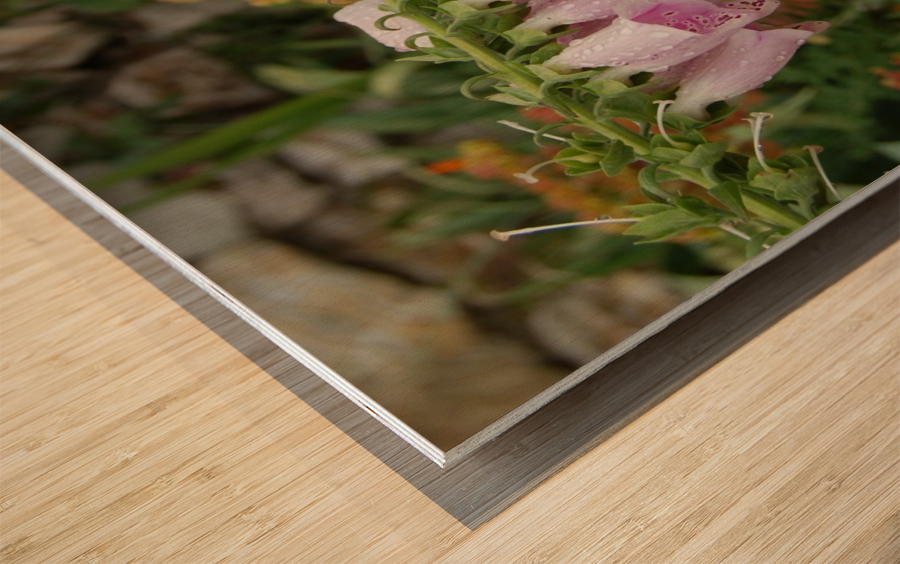 Flower Mix 12 Wood print