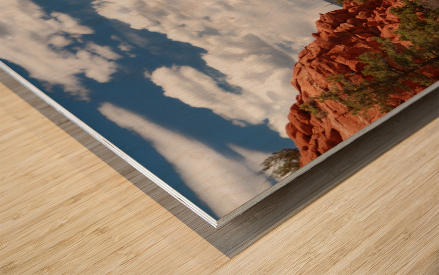 Sedona -5 Wood print