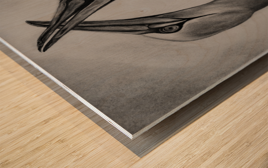 LOVE Wood print