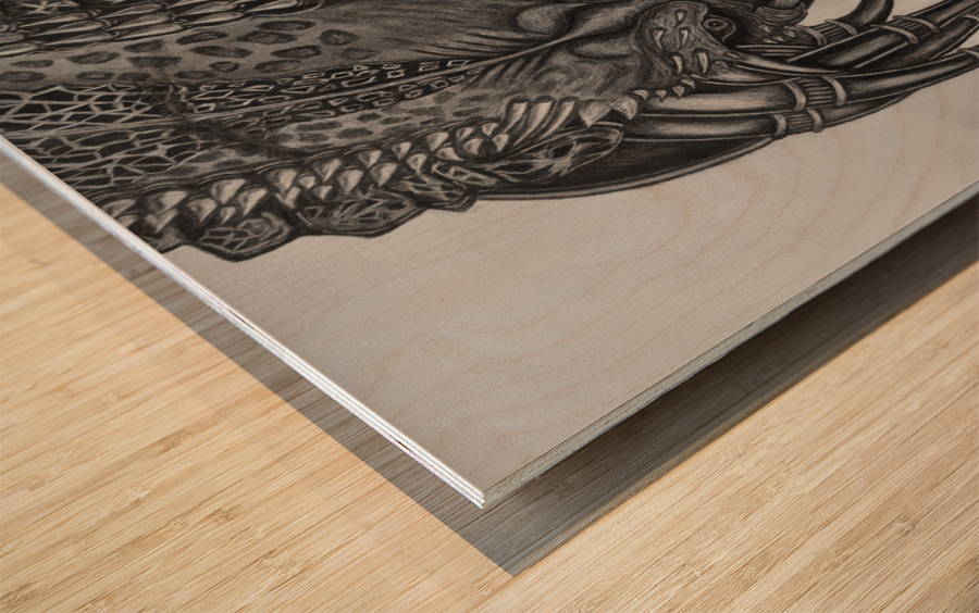 Predator Wood print