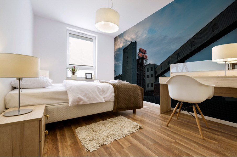 Montreal - Five Roses Mural print