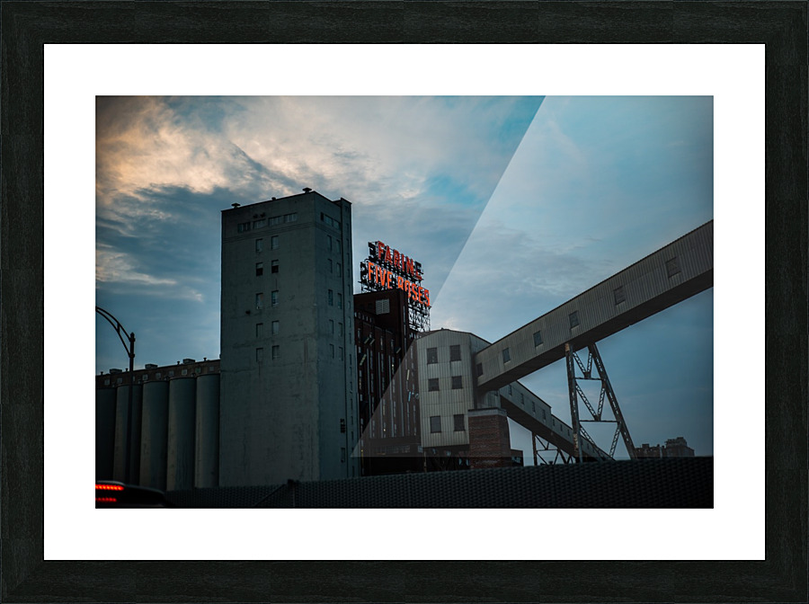 Montreal - Five Roses Picture Frame print