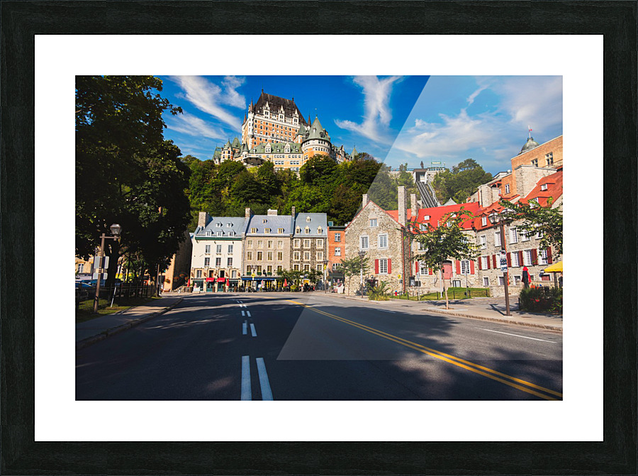 Quebec - Chateau Frontenac 2021 Picture Frame print