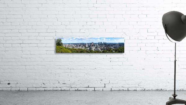 Montreal - Panoramic view Wall Preview