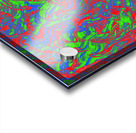 Trippy Wall Art- Liquid Techno Pattern Acrylic print