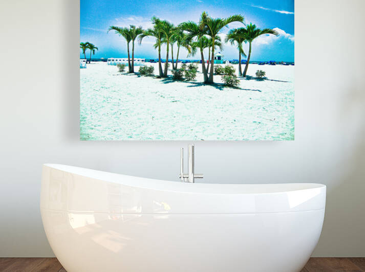 Beach Art | Colorful Art Print | Vibrant Wall Art | Colorful Art by Tim A Rowland