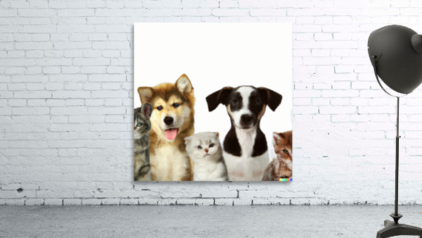 puppies kittens Wall Preview