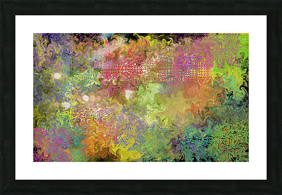 FRACTAL Picture Frame print