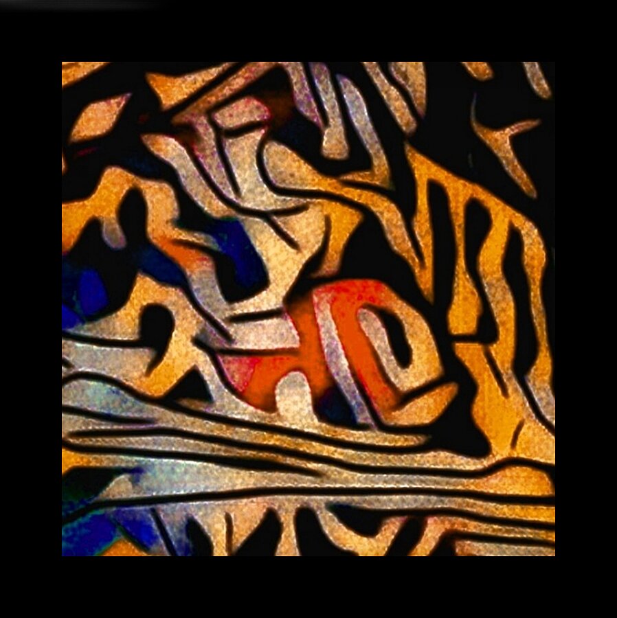 Fishy Fish Picture Frame print