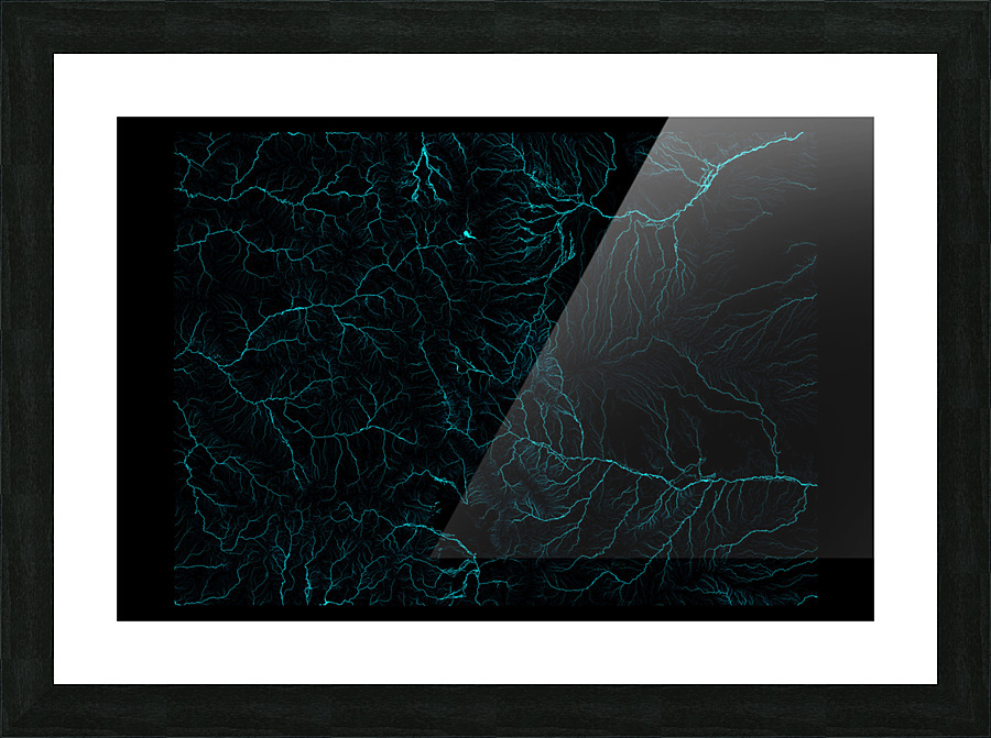 Colorado Rivers Picture Frame Printing