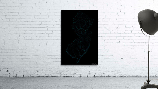 New Jersey Rivers Wall Preview