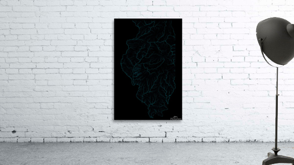 Illinois Rivers Wall Preview
