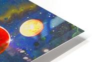 Galactic Neighbours HD Metal print
