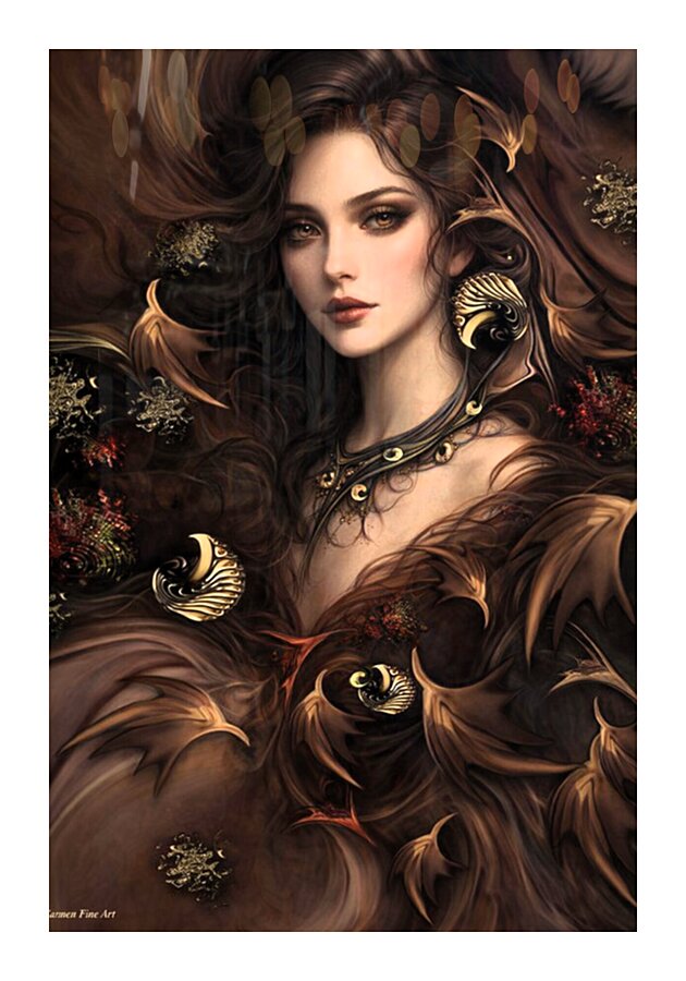 The Wind Wears Her Voice Picture Frame print