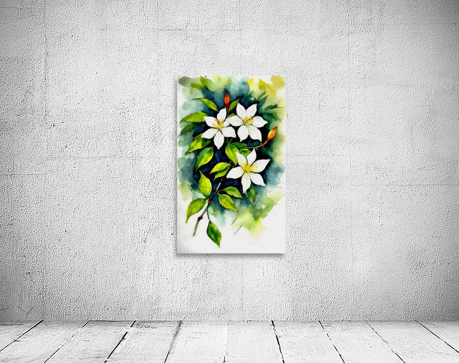 Jasminum sambac 4 Wall Preview